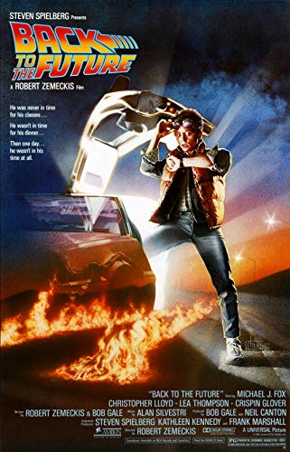 Tainsi Back To The Future Poster - Matte Poster Frameless Gift 11 x 17 Zoll (28 x 43 cm) *IT-00015 von Tainsi