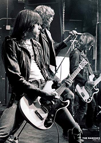 Tainsi Ramones Live New York CBGB'S 1977 Poster, 11 x 17 Zoll, 28 x 43 cm von Tainsi