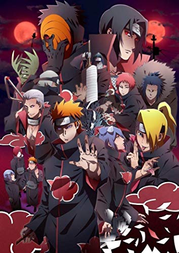 Tainsi Anime Uchiha Itachi Akatsuki Team-Poster, 28 x 43 cm von Tainsi