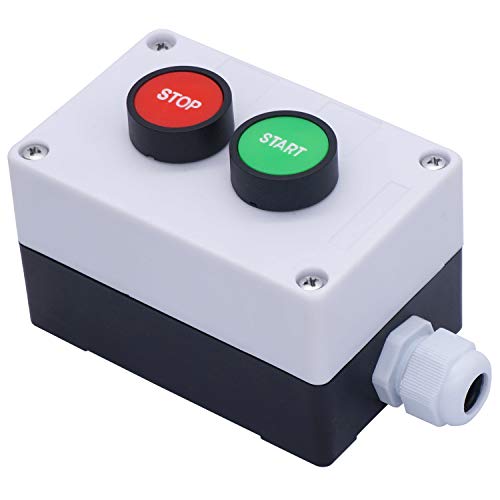Taiss Momentaner Push Button Switch Start/Stop Rot grünes Sign NO NC AC 660V 10A druckknopfschalter Station HB2-Start/Stopp-Box von Taiss