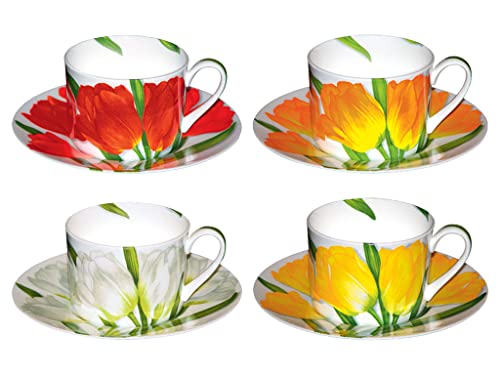 Taitu Freedom - Kaffee-/ Teetasse m/U, 4 Stück, Tulpen von Taitu