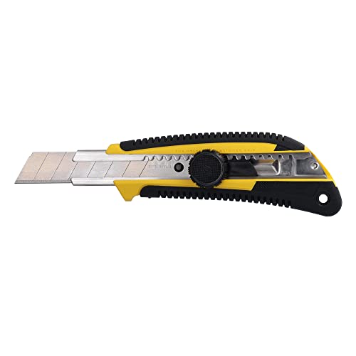 Tajima Cuttermesser (Cutter, Teppichmesser), 18mm Klinge, Dial-Blade-Lock – ergonomischer Griff – LC561Y Tajima Cuttermesser (Cutter, Teppichmesser), 18mm Klinge, Dial-Blade-Lock – ergonomischer Griff – LC561Y von Tajima