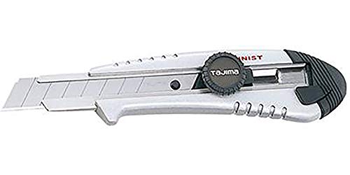 Tajima Cuttermesser (Cutter, Teppichmesser), 18mm Klinge, Dial-Blade-Lock – robuste Klingenführung – AC501S von Tajima