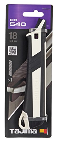 Tajima Cuttermesser (Cutter, Teppichmesser), 18mm, Auto-Blade-Lock - Schutzfunktion vor zu tiefem Schnitt - DKC-L590W Tajima Cuttermesser (Cutter, Teppichmesser), 18mm, Auto-Blade-Lock - Schutzfunktion vor zu tiefem Schnitt - DKC-L590W von Tajima
