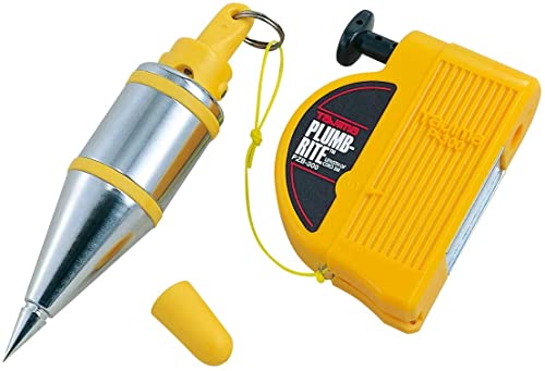 Tajima Senklot Plump-Rite (mit 300g Schnellstabilisator, Gehäuse mit Elastomer-Ummantelung, Handlot mit automatischem Einzug) PZB300D von Tajima