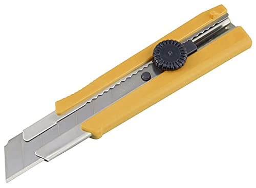 Tajima Hochleistungscutter (Cutter, Cuttermesser) mit Endura-Klinge, 25mm, Dial Blade Lock - LC650Y Tajima Hochleistungscutter (Cutter, Cuttermesser) mit Endura-Klinge, 25mm, Dial Blade Lock - LC650Y von Tajima