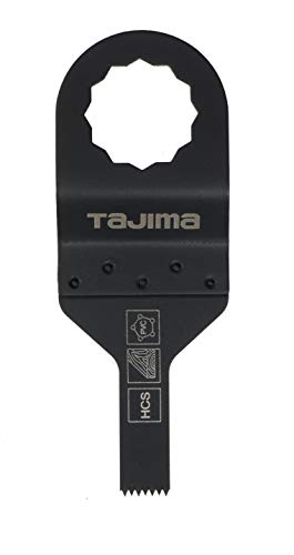 Tajima SHC10 Sägezubehör (Sägeblatt, Sternaufnahme, für Multitool; Schnitte in Holz, Kunststoffe, Gipskarton; lange Lebensdauer; 10 mm; fein gezahnt) von Tajima