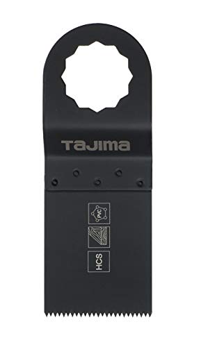 Tajima SHC34 Sägezubehör(Sägeblatt für Multitool; Sternaufnahme; für präzise Schnitte in Holz, Kunststoffe, Gipskarton; lange Lebensdauer; 34 mm; fein gezahnt) von Tajima