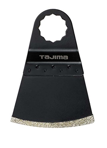 Tajima Sägezubehör Multitool Diamantbeschichtung Sternaufnahme Beton, Fliesen, Keramik Sägeblatt: 65 mm, SD65 von Tajima