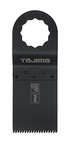 Tajima Sägezubehör Multitool Sternaufnahme grobe Zahnung Holz, Kunststoff Sägeblatt: 34 mm Japanverzahnung Bi-Metall, SBMJ34 von Tajima