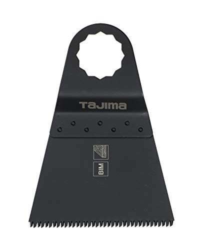 Tajima Sägezubehör Multitool Sternaufnahme grobe Zahnung für Holz Kunststoff Sägeblatt: 65 mm Japanverzahnung Bi-Metall, SBMJ65 von Tajima