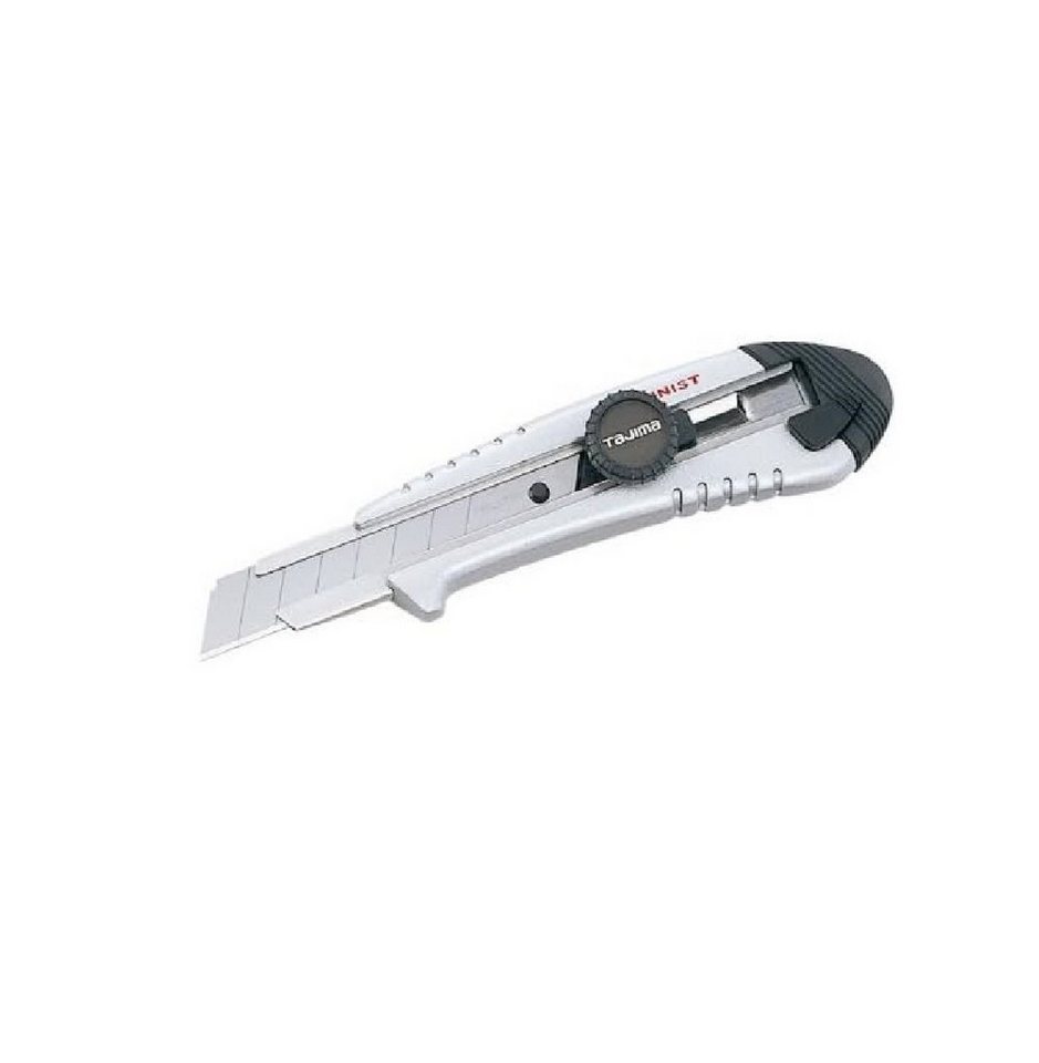 Tajima Teppichmesser Aluminist Cutter 18 mm mit Schraube silber 1 Stück rostfrei von Tajima