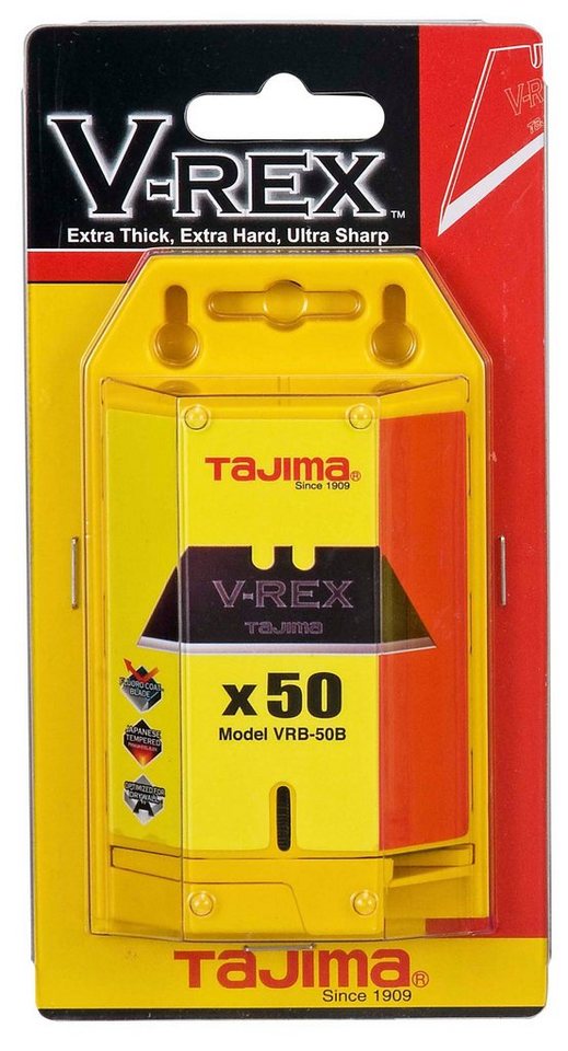 Tajima Teppichmesser Tajima V-REX Trapezklingen VRB-50B Ersatzklingen, Klingen von Tajima