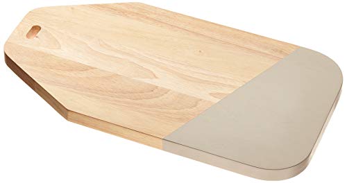 Tak Design Käsebrett, Legno, Gray, 400mm x 210mm x 20mm von Tak Design