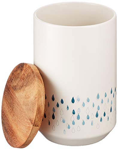 Tak Design Kuri Raindrops Topf, Steingut, blank, 200 mm von Tak Design