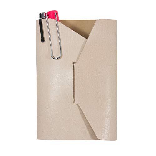 Tak Design Notebook Hülle, Leather, Naturleder, 100 mm x 150 mm x 20 mm von Tak Design