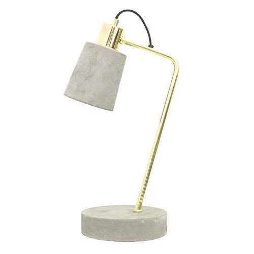 Tak Design Tischlampe, Beton, Gray, 180 mm x 180 mm x 450 mm von Tak Design