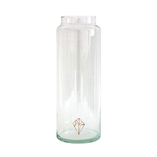 Tak Design Wasserglas, Glas, Kupfer, 100 mm von Tak Design
