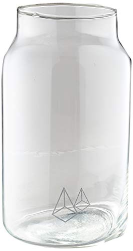 Tak Design Wasserglas, Glas, silberfarben, 100 mm von Tak Design