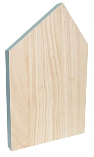 Zweig Design Schneidebrett L, Holz, Pastellminze, Groß von Tak Design