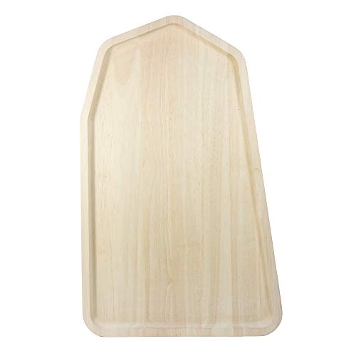 Zweigdesign Tablett, Holz, Braun, Groß von Tak Design