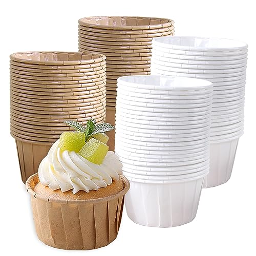 Muffinförmchen Papier Klein 100 Stk Mini Muffins Papierförmchen Muffinform Papier Muffin Cupcake Förmchen für Geburtstage Hochzeiten Party von TakFree