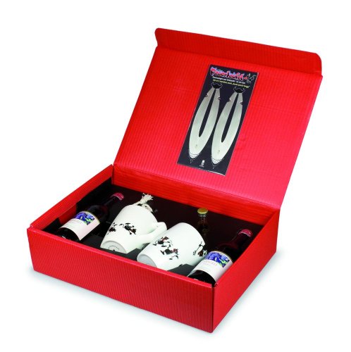 Take2 26070 Feuerteufel Geschenk Box, Edelstahl Porzellan, 8-teiliges Set von TAKE 2 Germany