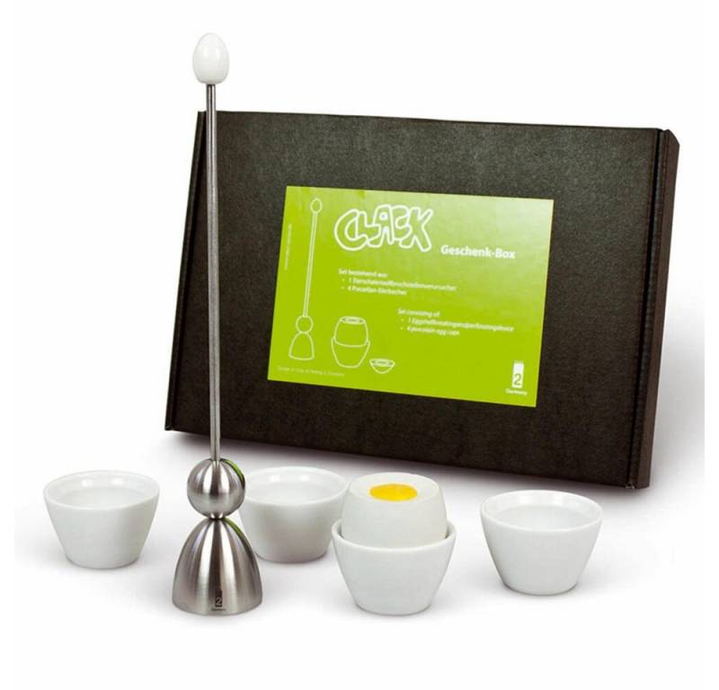 Take2-Design Eierköpfer Clack Geschenkbox 4-tlg. Take2-Design Eierköpfer Clack Geschenkbox 4-tlg. von Take2-Design