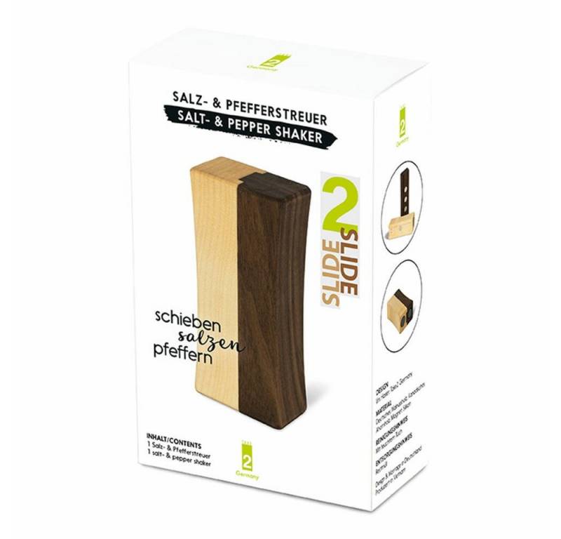 Take2-Design Salz- / Pfefferstreuer 2Slide von Take2-Design