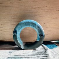 Verträumte Galaxy Donut Vase von TakeItEasyCeramics