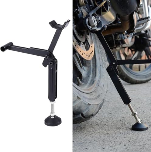 Takelablaze Motorrad Hinterrad und Vorderrad Hebeständer Trail Stand Motorrad Seitenheber Reparaturwerkzeug Zubehör für die meisten Motorradräder von Takelablaze