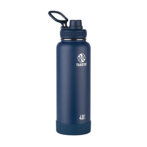 Takeya Isolierflasche mit Ausgießdeckel 40 oz midnight von Takeya