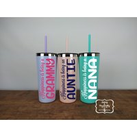 Glück Ist Eine Oma/Nana Tante 22 Unze Tasse von TakingItPersonallyAZ