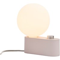 Tala - Alumina Tischleuchte, blossom inklusive Sphere IV LED-Leuchtmittel E27 8W, Ø 15 cm, weiß matt von Tala