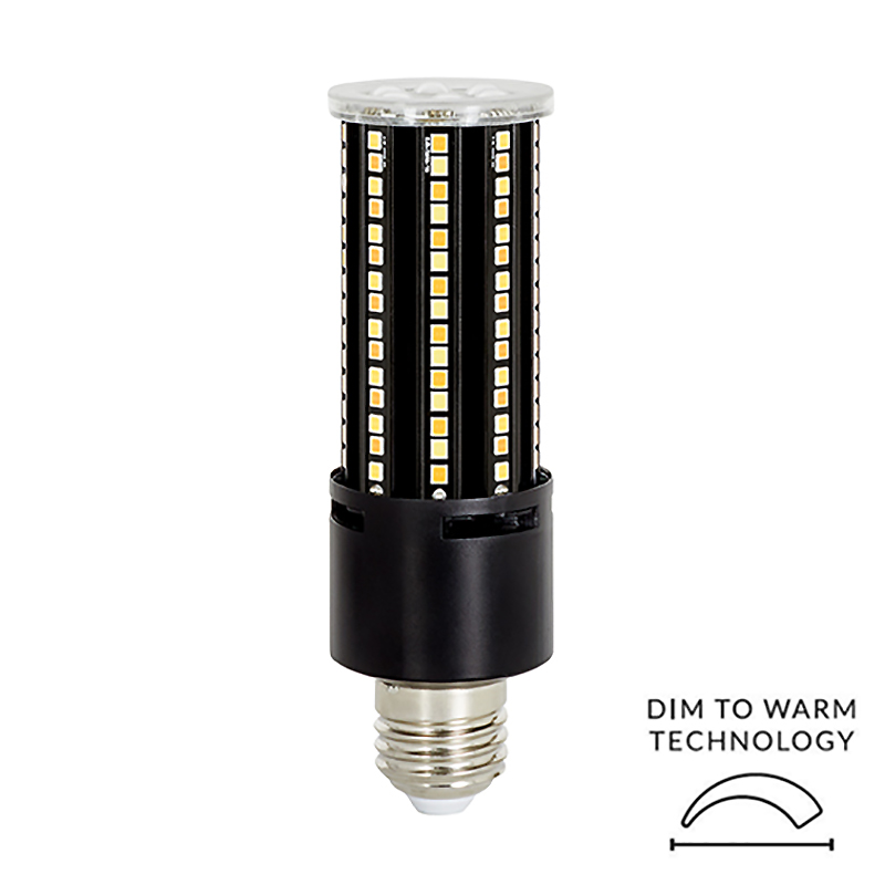 Tala - Light Engine II LED E27 TUBE 340° 22W Dim To Warm - schwarz/Dim To Warm 2200-2700K/H 14,6cm/Ø 4,4cm/2000lm/CRI93/50-60Hz/Phasenabschnitt dimmba von Tala