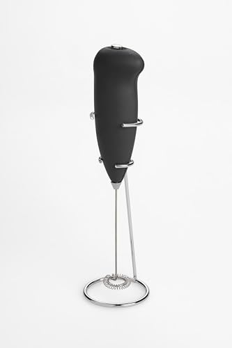 Tala Milchaufschäumer mit Ständer, für Latte, Cappuccino, heiße Schokolade, Saucen und mehr, Edelstahl-Schneebesen, benötigt zwei AA-Batterien (nicht im Lieferumfang enthalten) – Aufschäumer 21 x 5 von Tala