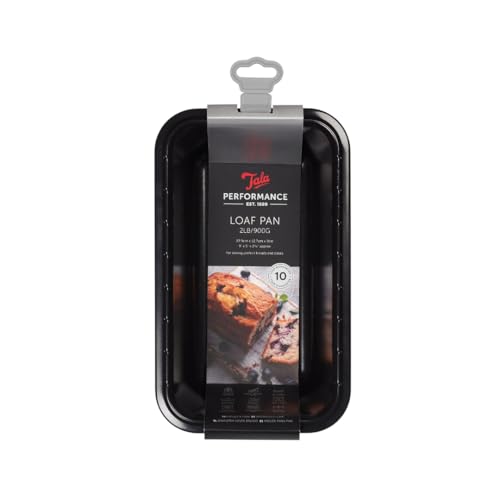 Tala Performance Brotbackform, 900g, Hochwertiger Karbonstahl mit Eclipse Antihaftbeschichtung; Ideal für Kuchen und Brote von Tala