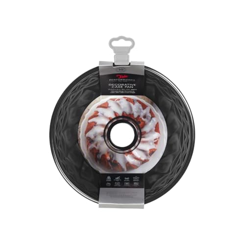 Tala Performance Cannelé Kuchenform, Professionelles Karbonstahl mit Premium Eclipse Antihaftbeschichtung, Schnelles & Einfaches Entformen, Maße: 23,5 x 9 cm von Tala