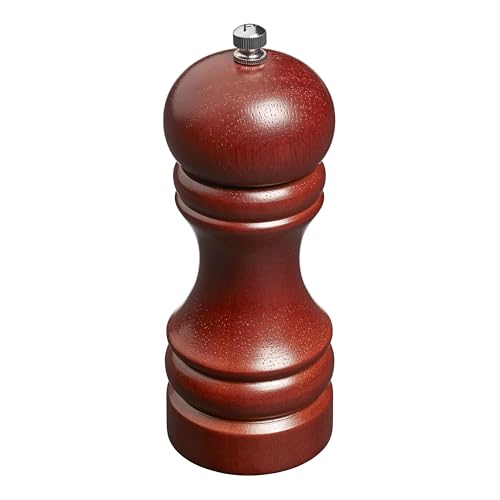 Tala Pfeffermühle aus Holz mit voll einstellbarem Keramikmahlwerk für grob und fein gemahlenen Pfeffer, Premium-Qualität, perfekt für Zuhause, Restaurants und Hotels, hergestellt aus FSC-Holz in Tala Pfeffermühle aus Holz mit voll einstellbarem Keramikmahlwerk für grob und fein gemahlenen Pfeffer, Premium-Qualität, perfekt für Zuhause, Restaurants und Hotels, hergestellt aus FSC-Holz in von Tala