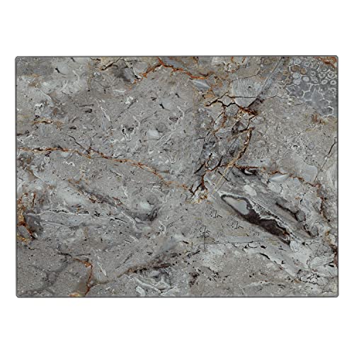 Tala Schneidebrett und Arbeitsflächenschutz aus gehärtetem Glas, rutschfestes Multifunktionswerkzeug zum Schutz von Arbeitsflächen während der Zubereitung von Lebensmitteln, Maße: 30 x 40 cm von Tala