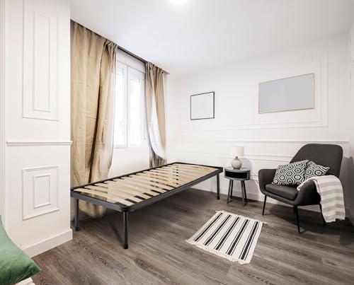 Talamo Italia - Einzelbettgestell Pia, orthopädisches Untergestell mit 14 Latten, 100% Made in Italy, 80 x 190 x 30 cm Talamo Italia - Einzelbettgestell Pia, orthopädisches Untergestell mit 14 Latten, 100% Made in Italy, 80 x 190 x 30 cm von Talamo Italia