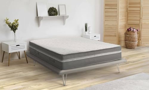Talamo Italia - Carmela-Doppelmatratze, Memory Foam-Matratze und Taschenmikrofedern, 100 % Made in Italy, milbenhemmend und hypoallergen, 160 x 200 x 32 cm von Talamo Italia