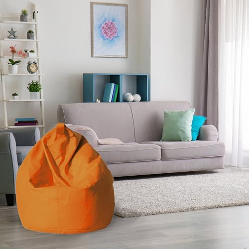Talamo Italia - Eleganter Schlafsack, Farbe: Orange, Maße: 80 x 120 x 80 cm von Talamo Italia