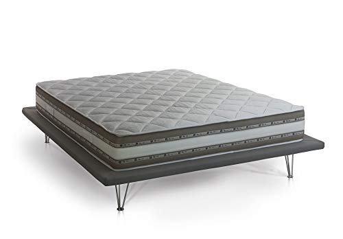 Talamo Italia Sabrina Doppelmatratze, Made in Italy, Memory Foam und Memory Gel Matratze, Anti-Milben und Hypoallergen, cm 160x190 h27 von Talamo Italia