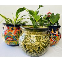 Mittlerer Michoacan Von Talavera von TalaveraPotteryArt