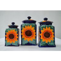 Gewürz-Set von Talaverapottery