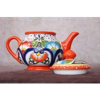 Talavera Teekanne/Kaffeekanne Aus Keramik - Elegante Farbe von Talaverapottery