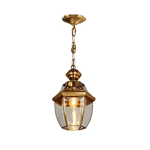 TaleTre Vintage Deckenleuchte Kupfer Antik E27 - Elegante Hängeleuchte aus Messing für Wohnzimmer, Bar, Flur und Garten TaleTre Vintage Deckenleuchte Kupfer Antik E27 - Elegante Hängeleuchte aus Messing für Wohnzimmer, Bar, Flur und Garten von TaleTre