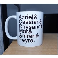 Inner Circle Ein Hof Von Nebel Und Wut Sarah J Maas Inspiriert Becher Rhysand Feyre Bücherwurm Geschenk von Taleandtaylor