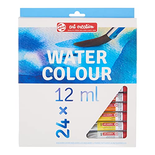 Talens Art Creation Aquarellfarben Anfänger-Set mit 24 Farben (12-ml-Tuben) | Malen für Erwachsene Talens Art Creation Aquarellfarben Anfänger-Set mit 24 Farben (12-ml-Tuben) | Malen für Erwachsene von Talens Art Creation